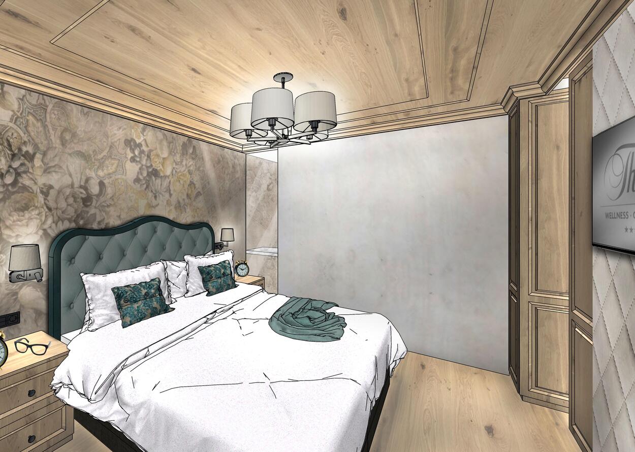 VIP apartment with whirlpool bath – Theresa