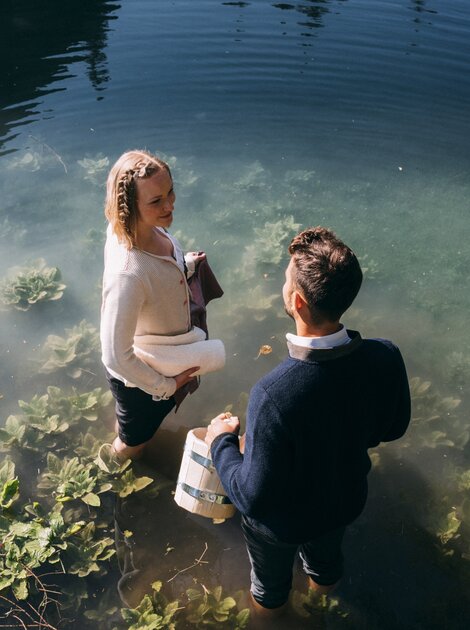 SPA|Alpine Work Balance|Mann und Frau im See